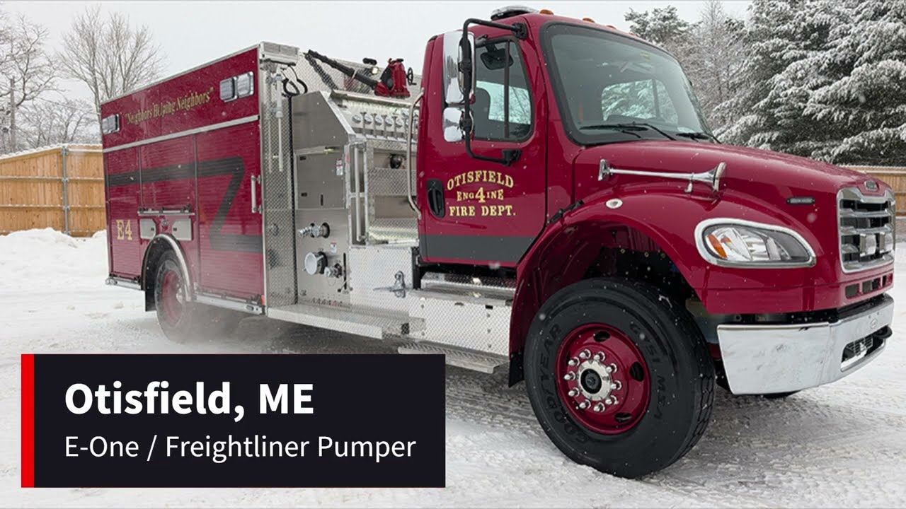 Otisfield, ME – E-One / Freightliner Pumper