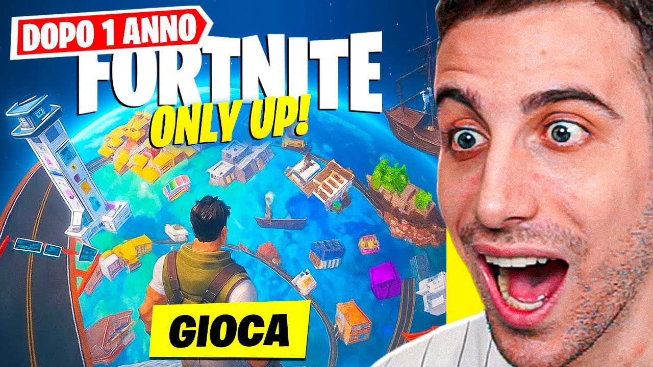 Gioco la VERA ONLY UP dopo +1 ANNO! *BELLISSIMA* Fortnite ITA