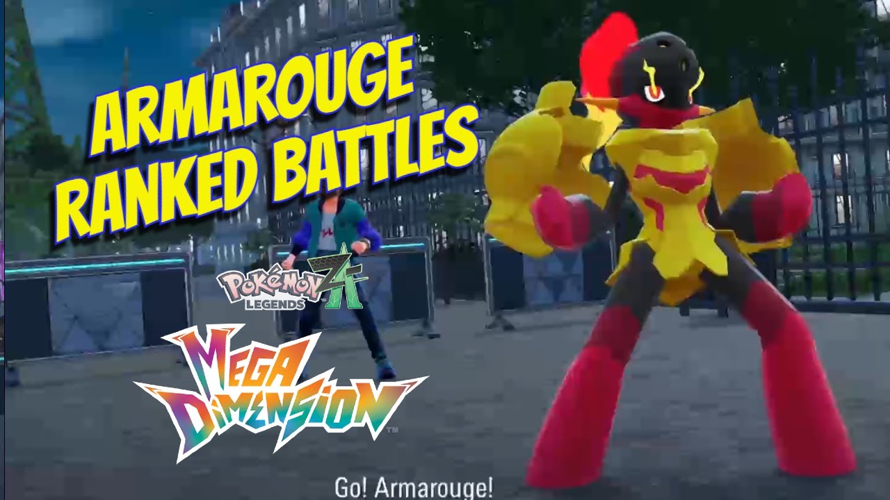 Meteor Beam Armarouge MELTING Competition in Pokémon Legends: Z-A Ranked Battles