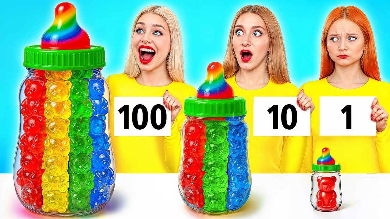 Provocarea 100 de Straturi de Mâncare | Trucuri Minunate de Bucătărie Bubba DO Challenge