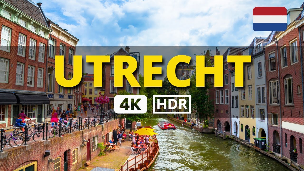 👏🏼 UTRECHT NETHERLANDS Walking Tour 4k 60fps UHD (Through the OLD TOWN and more...) 😍
