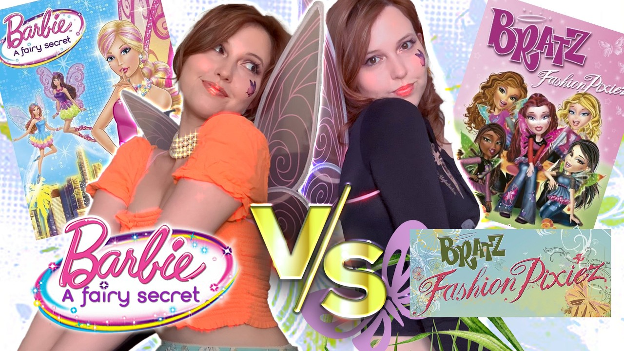 Barbie Fairies vs Bratz Pixiez with @jordyscomputer
