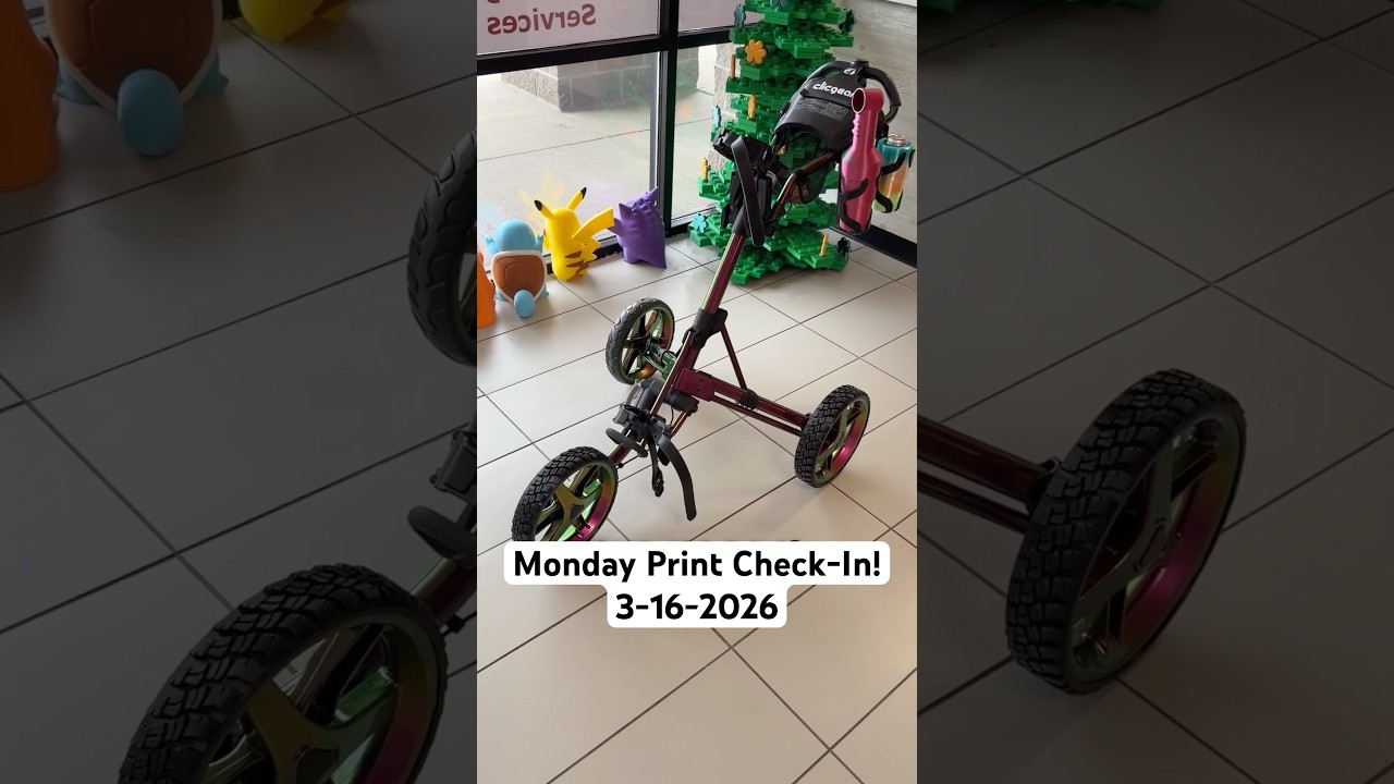 Проверка качества печати в понедельник! 16.03.2026 @Prusa3D @BambuLab @ElegooOfficial
