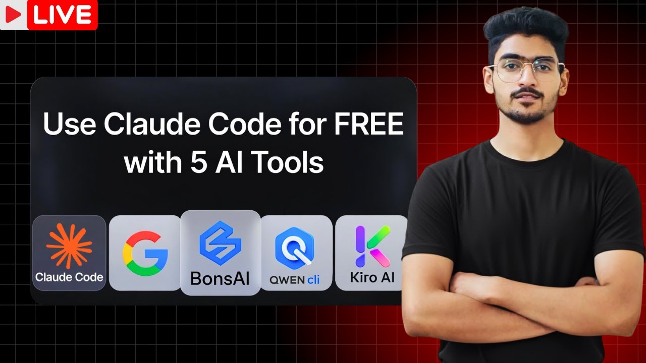 Live Use Claude Code Free With 5 Different Ways | Hackathon Guidelines