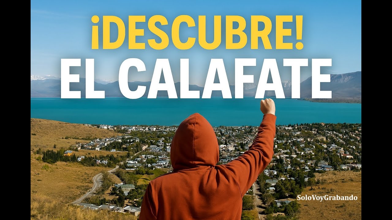 POV Walking El Calafate Mirador al Corazón del Pueblo / El Calafate From the ViewPoint to Downtown.