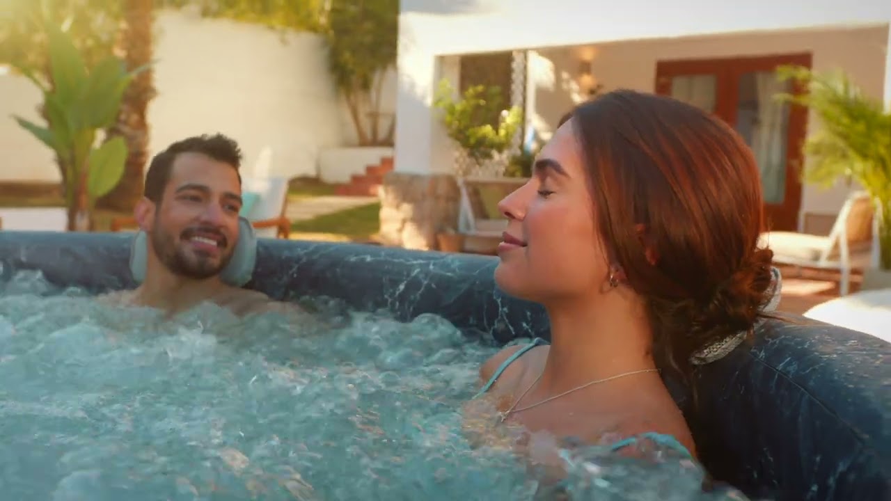 Lay-Z-Spa&reg; Toronto Energy-Efficient Smart AirJet&trade; Hot Tub with App Control