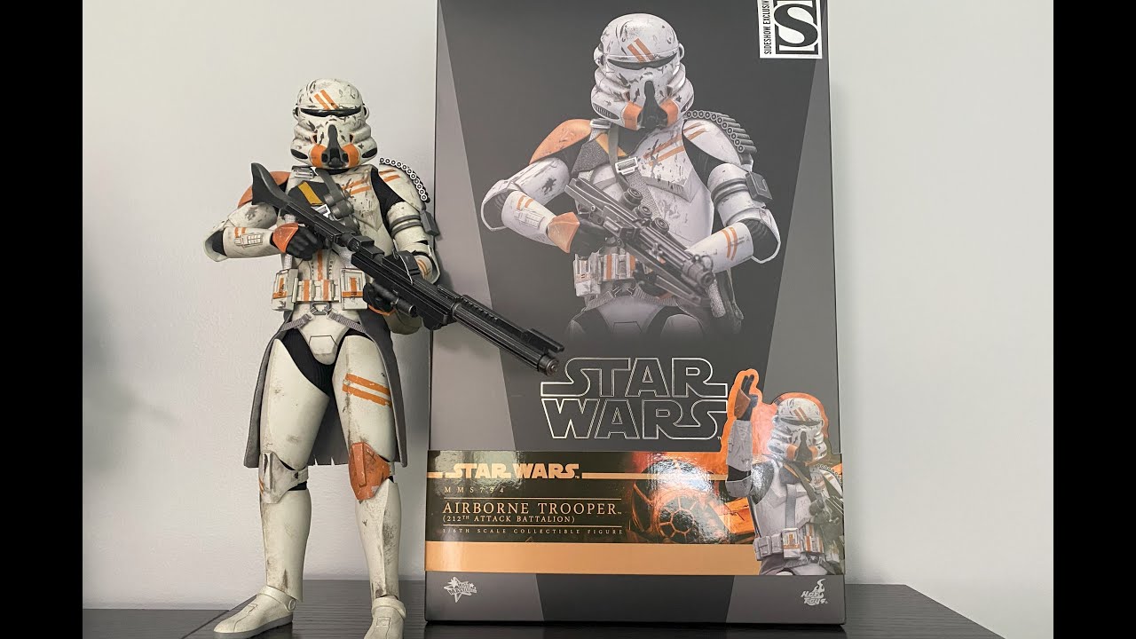 Hot Toys 2025 Star Wars Airborne Trooper (212th Attack Battalion) Review