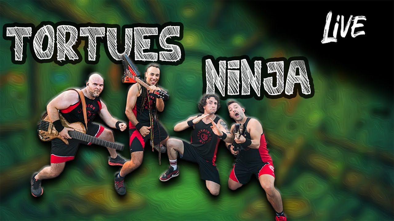 TORTUES NINJA | ROCK COVER par CARTOON MACHINE (Live)