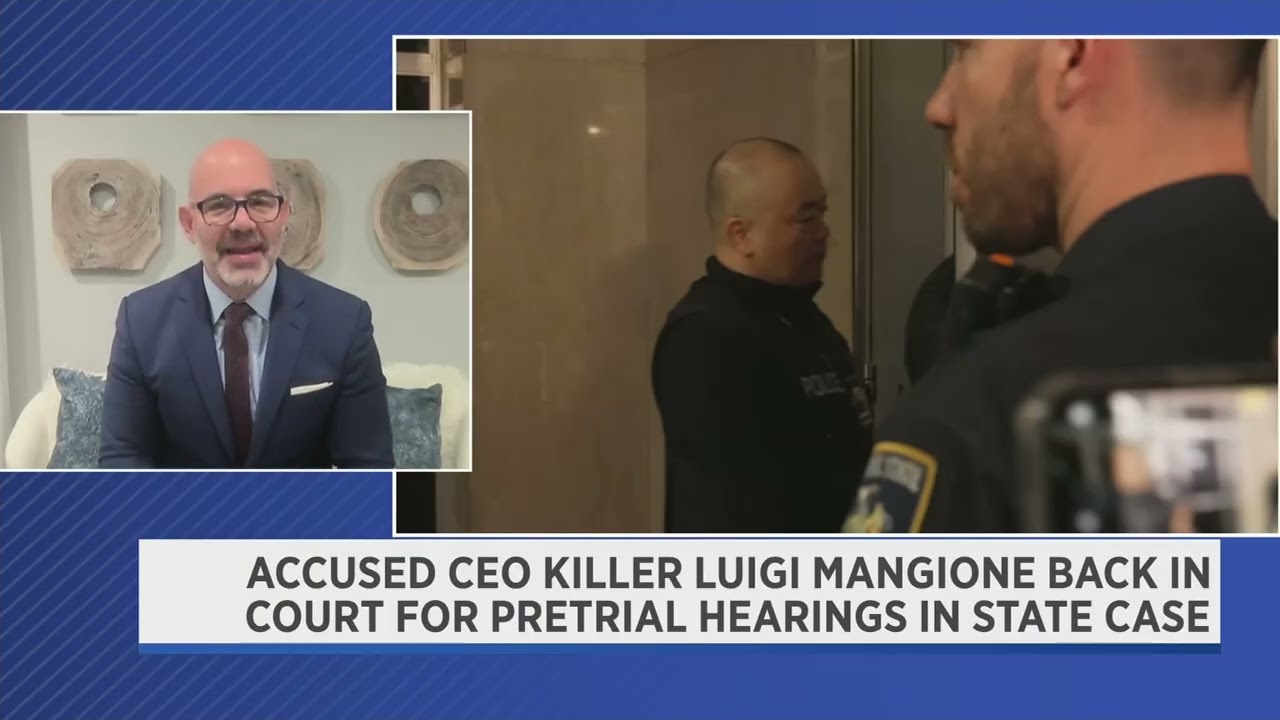 NY1: Jeremy Saland on Mangione Hearings, James and Comey Re-Charges, and Trump’s Judge Firings
