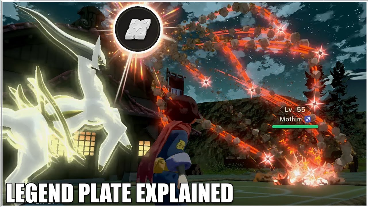 Arceus With The Legend Plate is SO Overpowered (Legend Plate Explained) - Pokemon Legends: Arceus