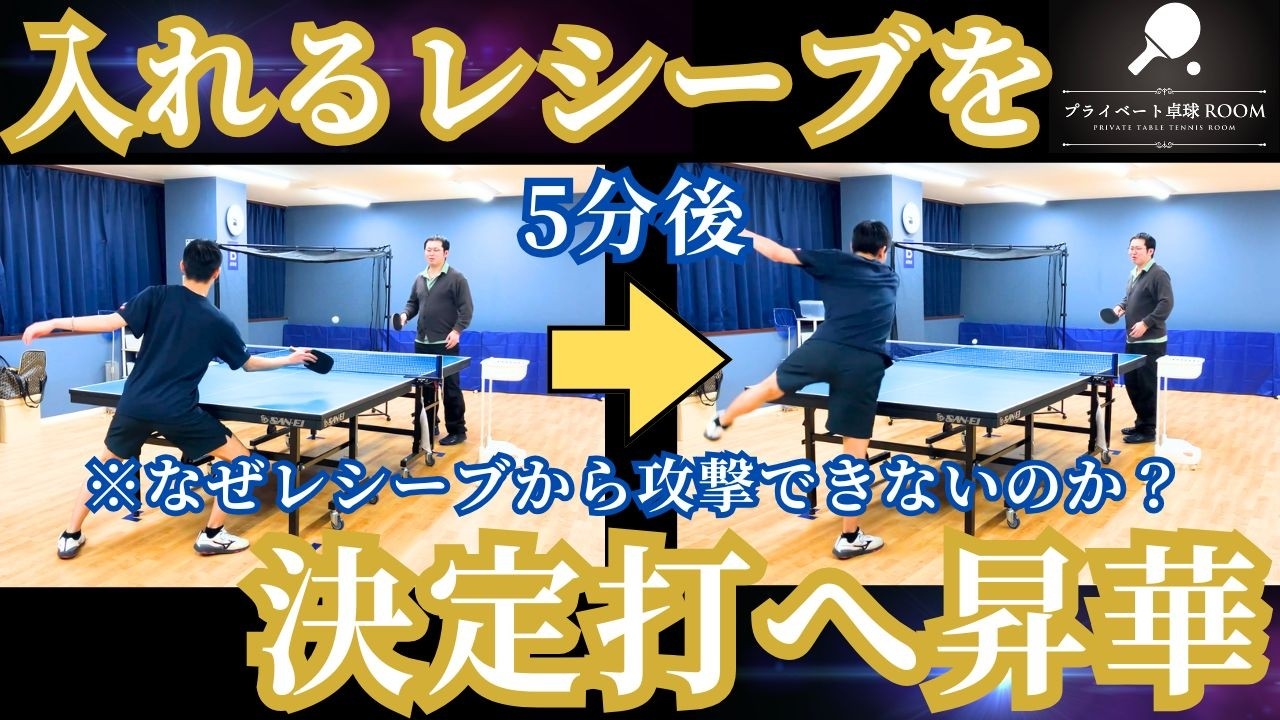 レシーブを「入れる」から「決定打」へと昇華 | 三谷式
