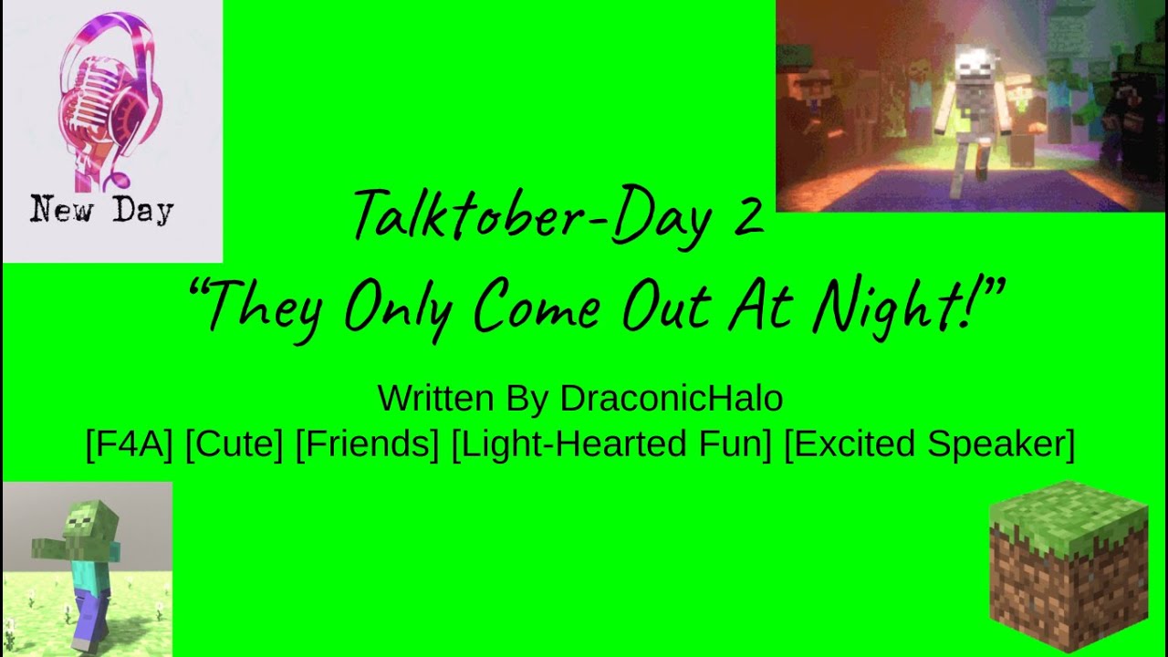 “They Only Come Out At Night!” | F4A Audio Roleplay | TALKTOBER 2025 Day 2🍁
