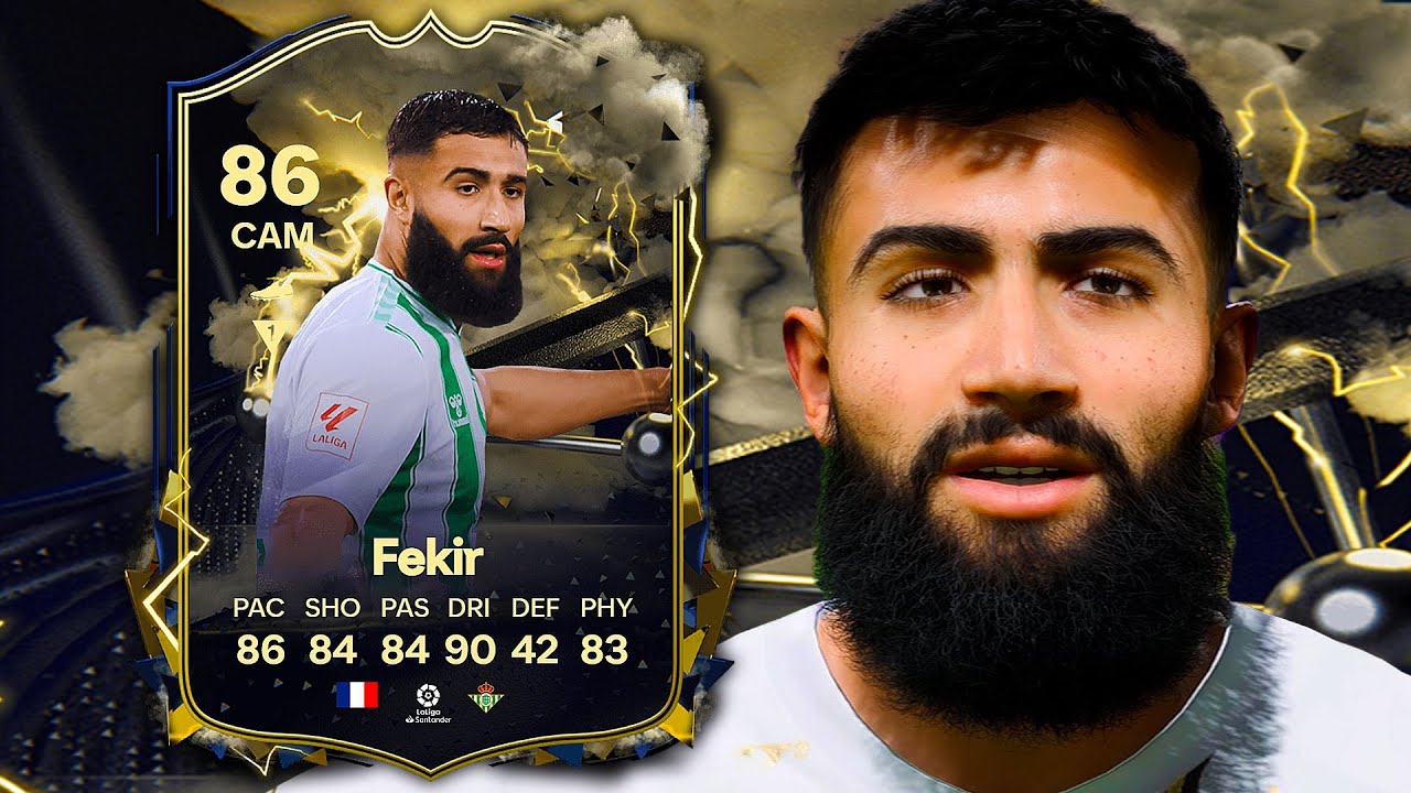 86 Thunderstruck Fekir Player Review - EA FC 24