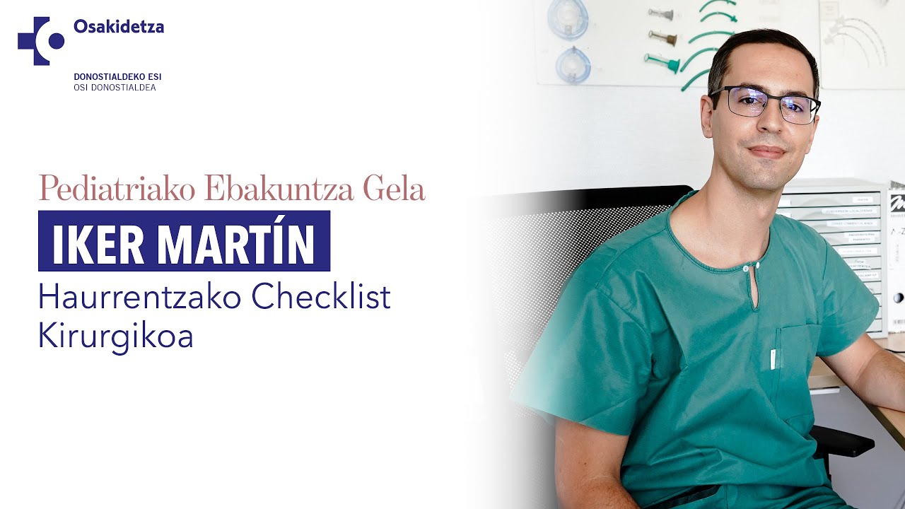 Haurrentzako Checklist Kirurgikoa - Iker Martín