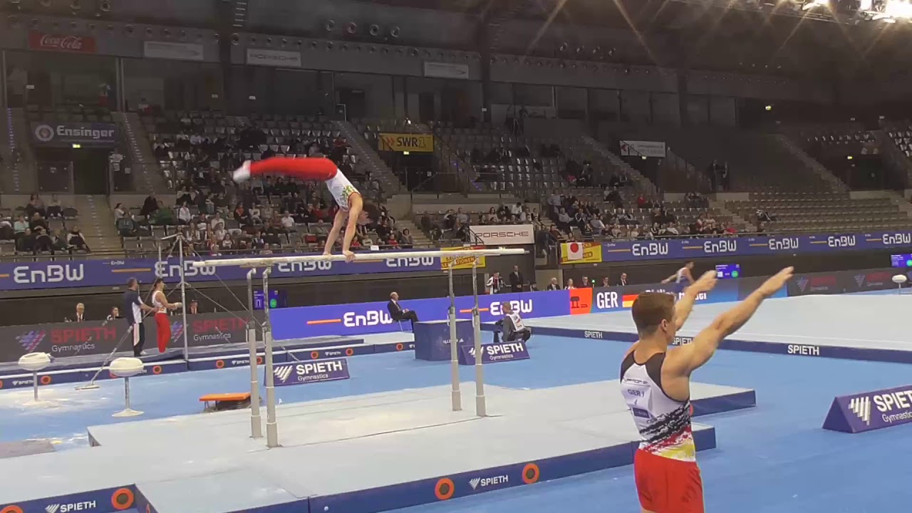 Hibiki Arayashiki   Parallel Bars   Mens Competition   Camera 1