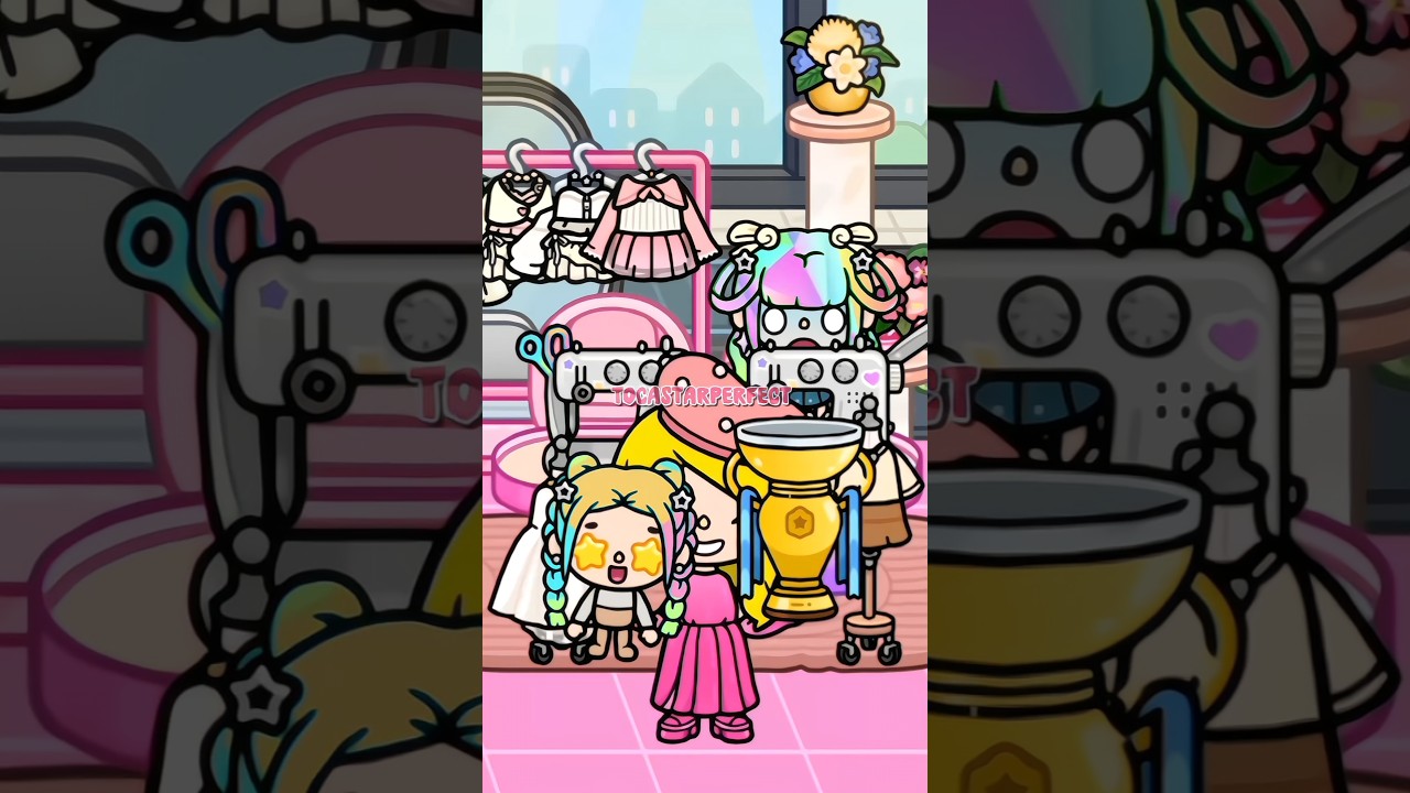 I Became a Great Designer and Made My Adoptive Parents Proud🥰💖#tocaboca #tocalifeworld #shorts #fyp