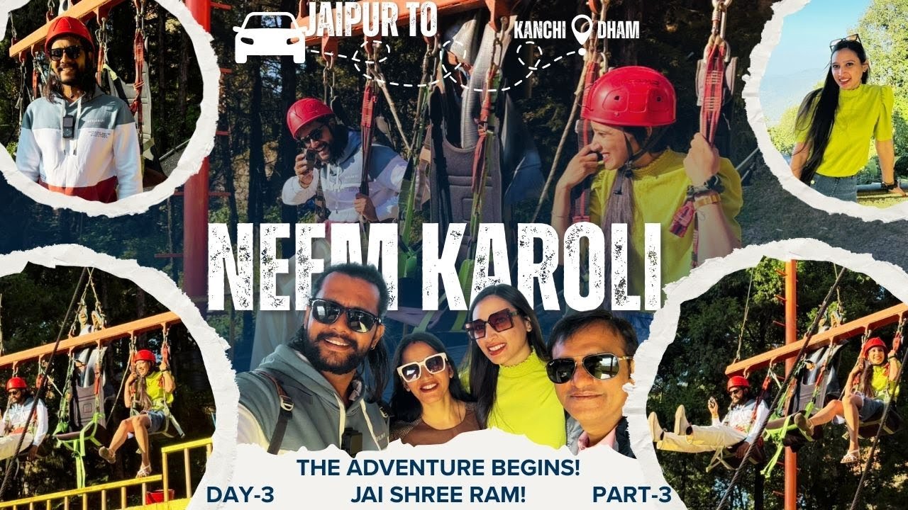 MOST SCARY GIANT SWING! 😱 Heart-Pounding Adventure in Nainital🛣️Dangerous Narrow Roads 🏔️