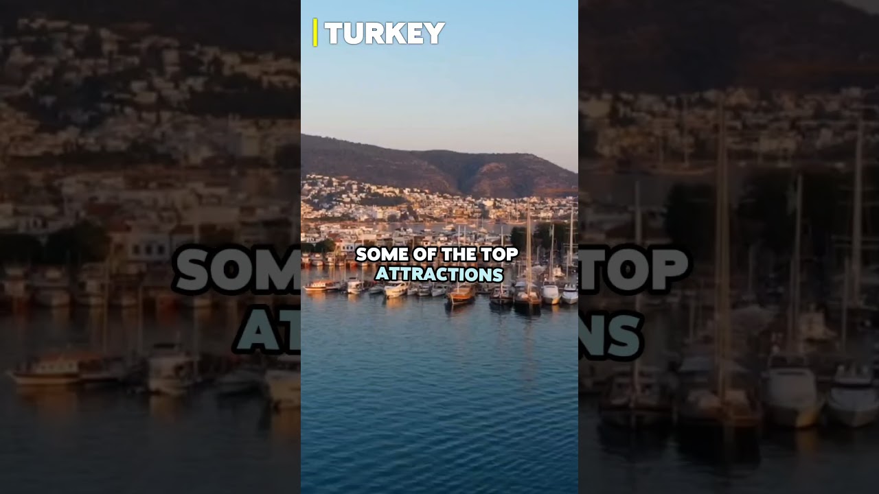 #Bodrum Unveiled: Explore #Turkey's Vibrant Coastal Gem #travel #shorts #tour