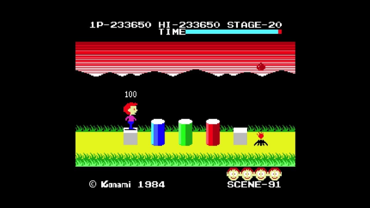 athletic land (msx) ~ わんぱくアスレチック (エム・エス・エックス)