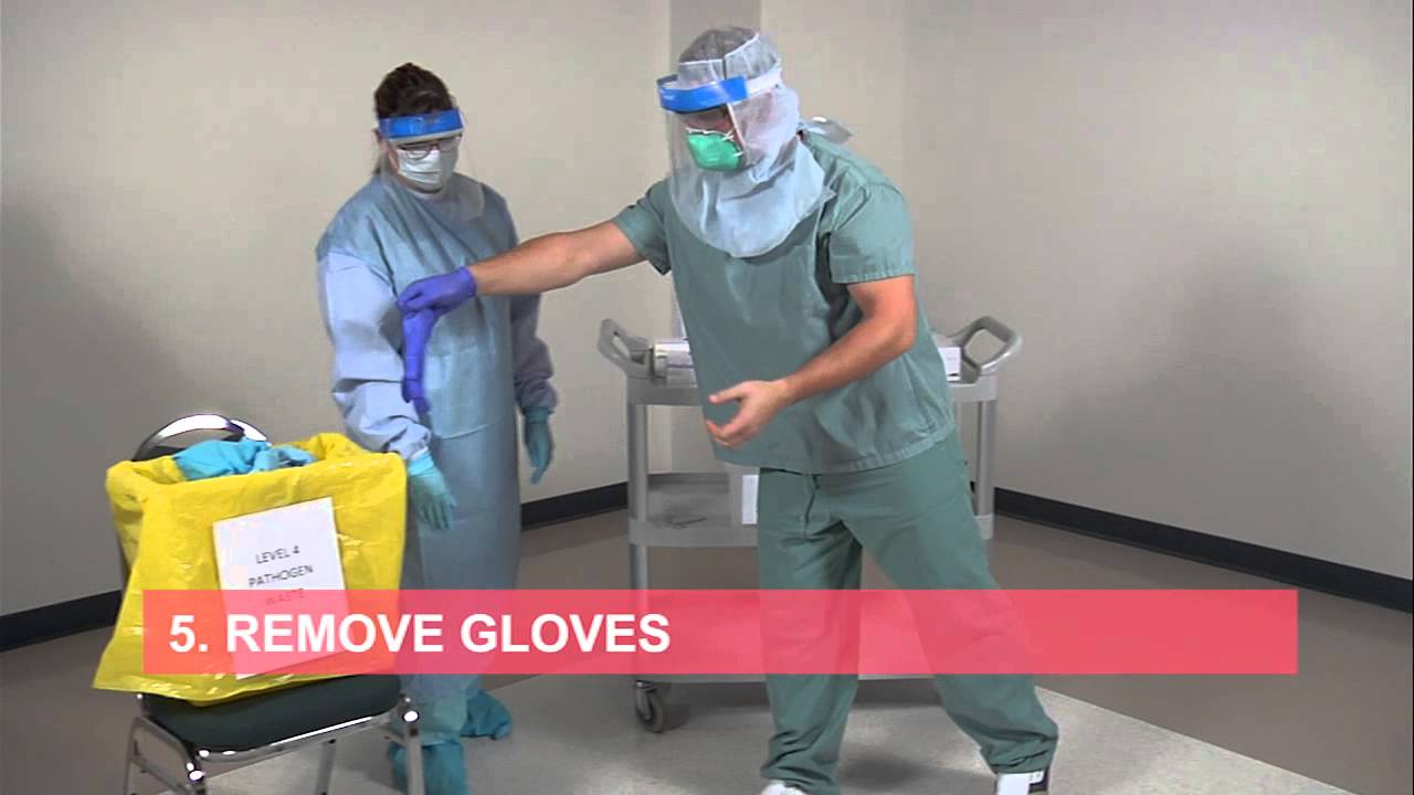 Level Four Precautions - Doffing