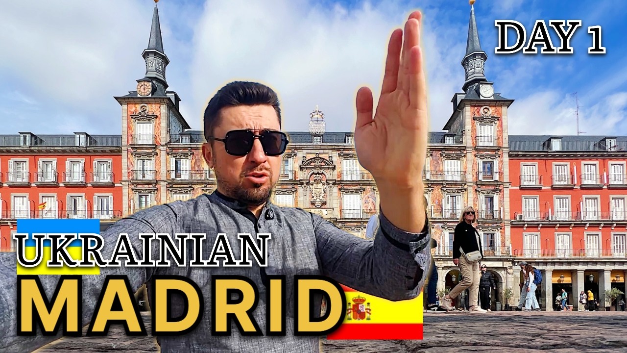 Madrid🇪🇸Spain🇺🇦Ukrainian Crew Member's Passport Disaster | Euro Trip VLOG 1
