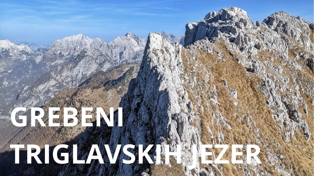 Grebeni Okoli Triglavskih Jezer - 1.del [VLOG] [4K] - tridnevni trekking in bivakiranje