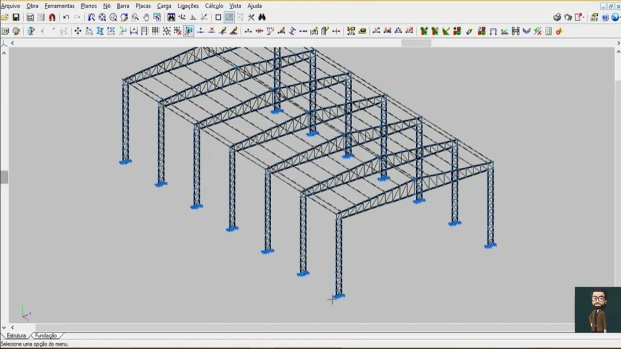 COMO FAZER CHAPA BASE NO CYPE 3D