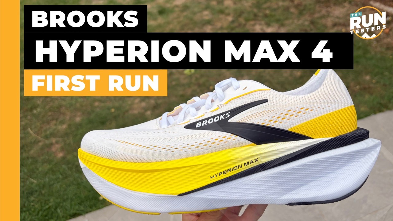 Brooks Hyperion Max 4 &ndash; pierwsze wrażenia: amortyzowany but do spokojnego biegania czy supertrener?