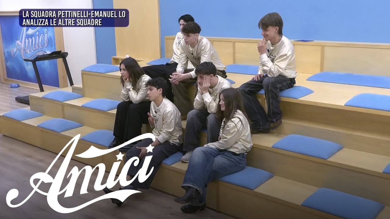 Amici 25 - La reazione dei ragazzi alle parole di Anna Pettinelli