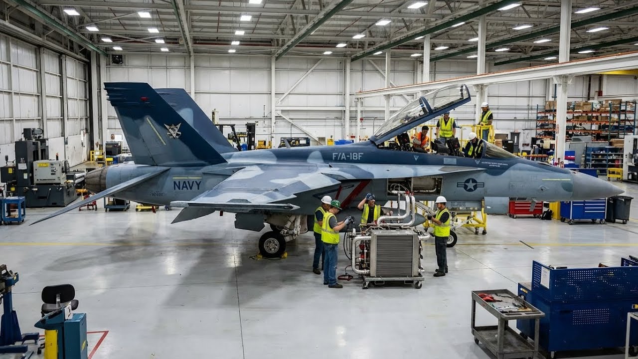 F/A-18F Super Hornet: Installing Avionics Cooling Heat Exchangers (Navy Reserve Scheme)