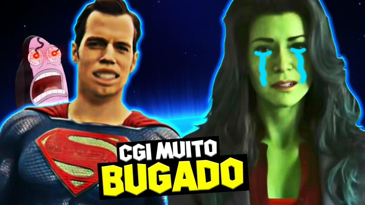 Os CGI mais HORROROSOS dos FILMES de SUPER-HERÓIS ☢️🤖