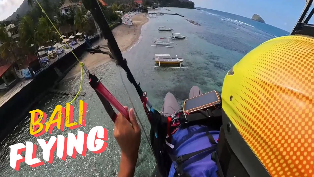 Days in Bali - paragliding the island