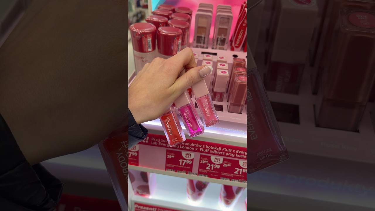NOWOŚCI FLUFF x EVERYBODY LONDON #kosmetyki #rossmann