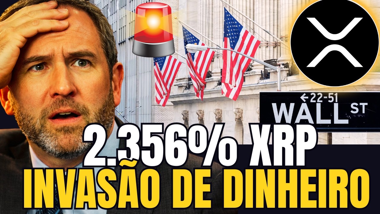 XRP: INVASÃO DE DINHEIRO! 2.356% DE ENTRADAS…O QUE MASTERCARD E DTCC SABEM?