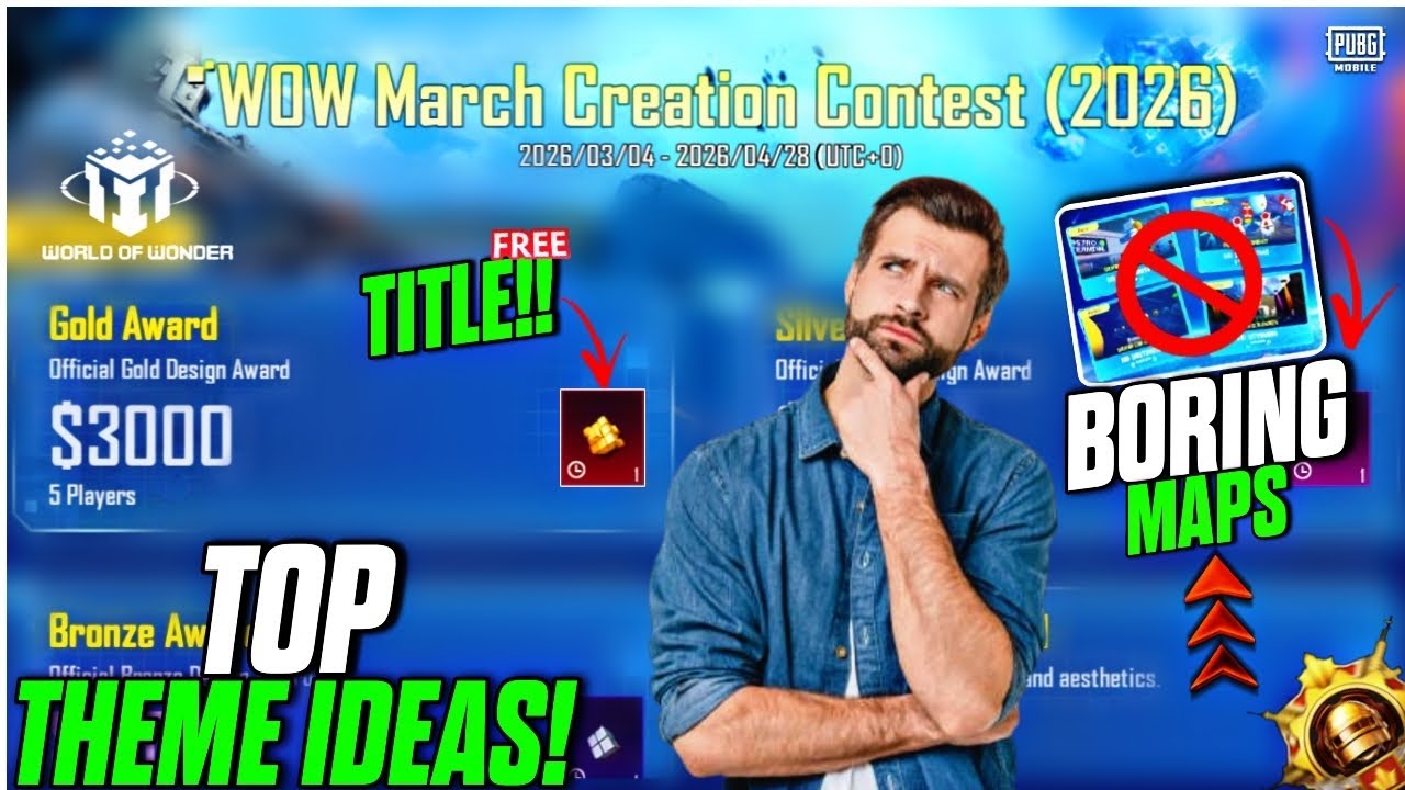 WOW March Creation Contest 2026 🔥 Puzzle Map Creation + Best Viral Theme Ideas