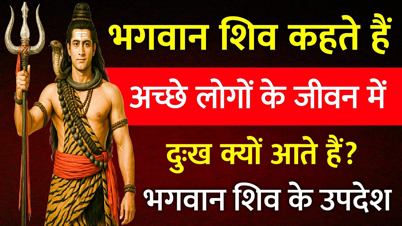 🔴 भगवान शिव ने बताया दुःख का असली कारण