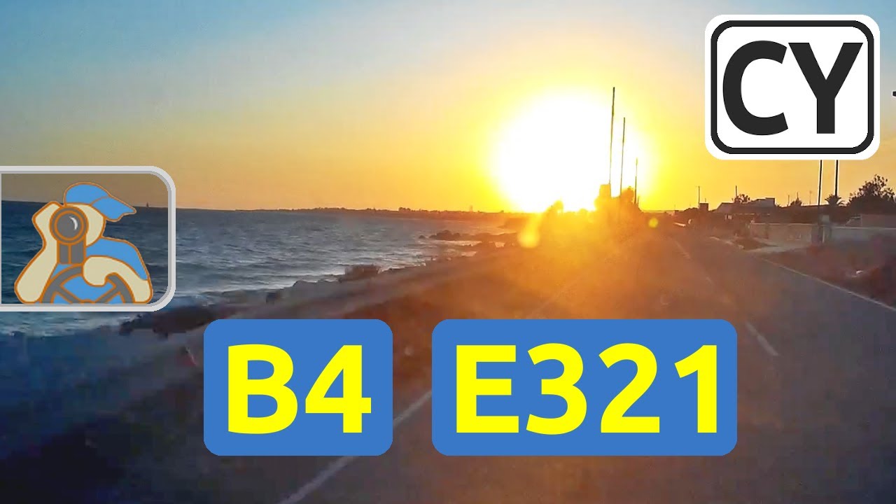 Κύπρος. B4, E405, E321 [ Larnaca - Psematismenos ]