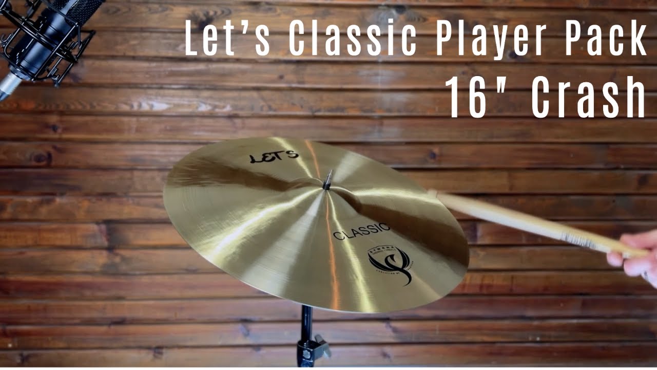 Symrna Cymbals - Let's Classic Player Pack - 16