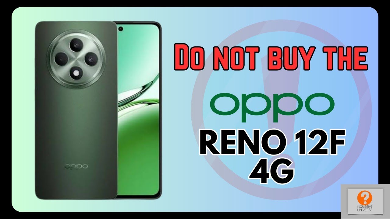 Oppo Reno 12F 4G Review