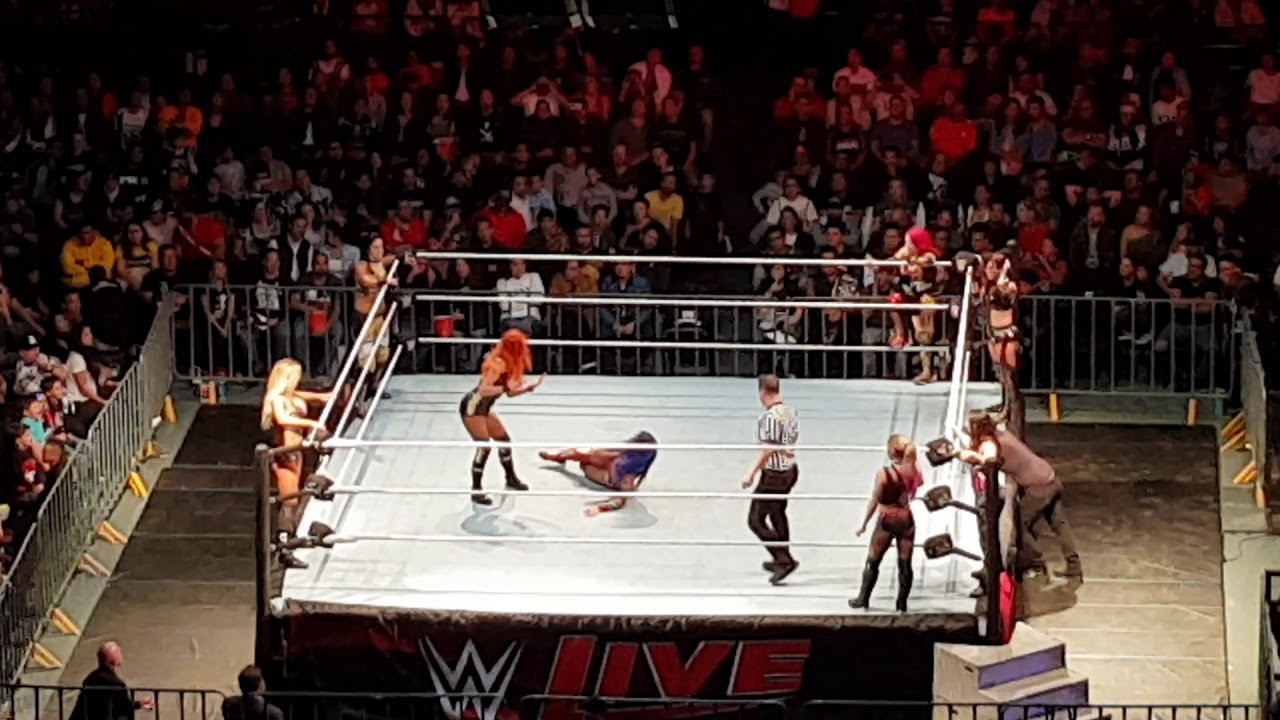 WWE Mexico City 2019 Becky Lynch y Charlotte Flair parte 2
