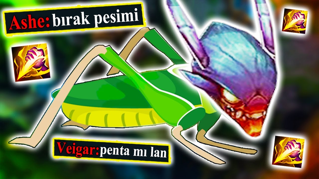 &Ccedil;EKİRGE'Yİ SALIVERDİM ORMANA, ORMANA!! 40 KİLL'İ KHA'ZIX Mİ? ENFESS!!