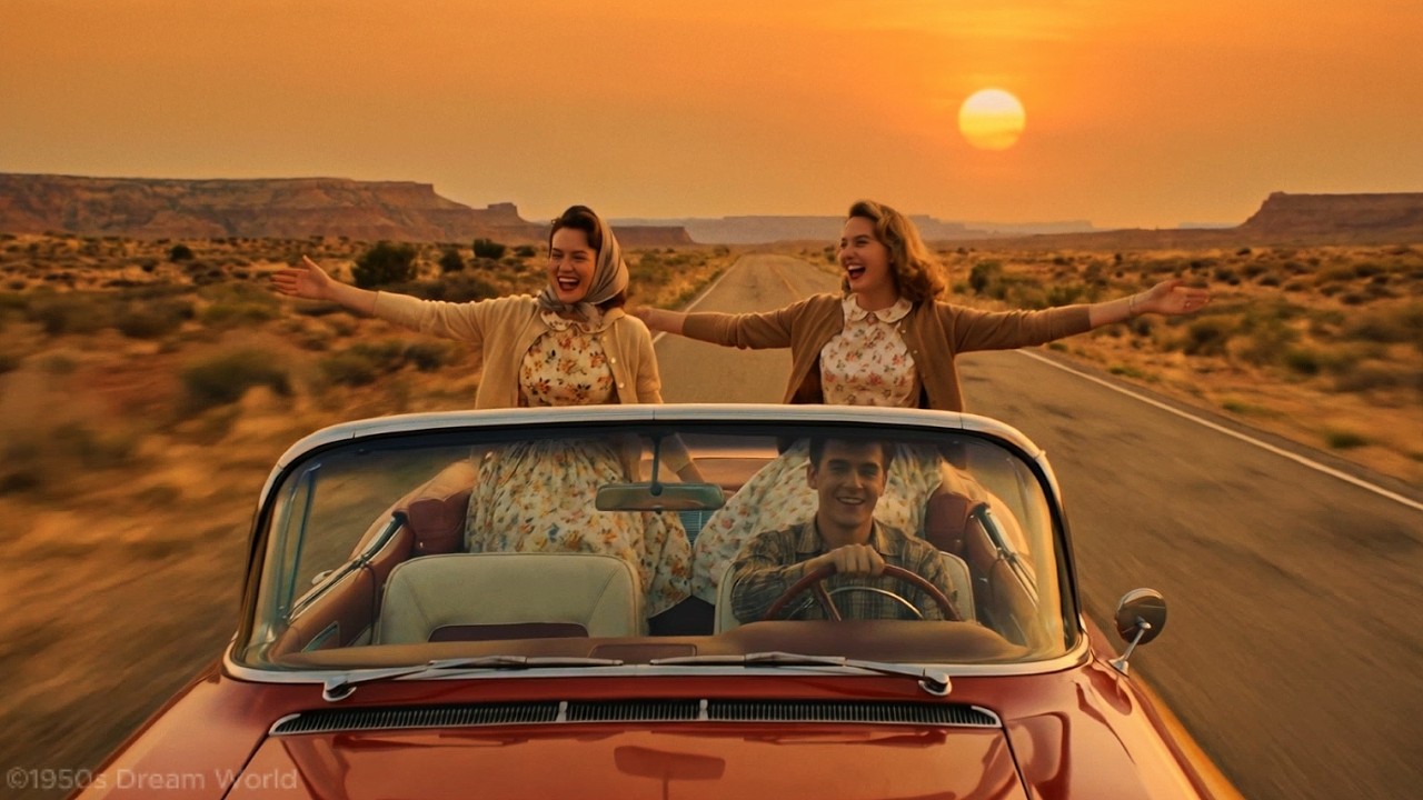 Freedom On Route66 - 1950s Americana