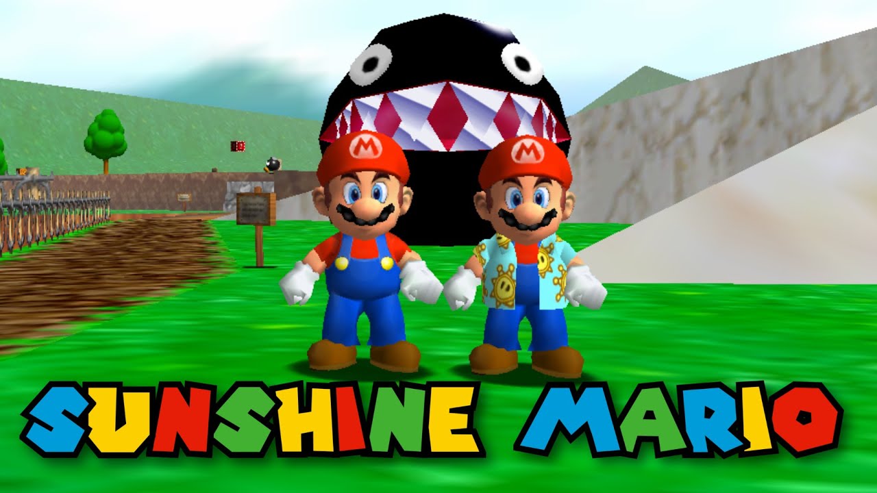 Super Mario 64 Coop DX - Sunshine Mario V1.0