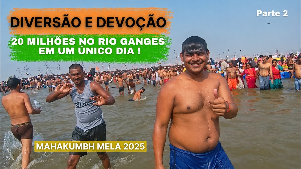 Mahakumbh Mela 2025 Parte 2 #ganges #india  #mahakumbh2025  #trivenisangam #prayagraj #mahakumbhmela