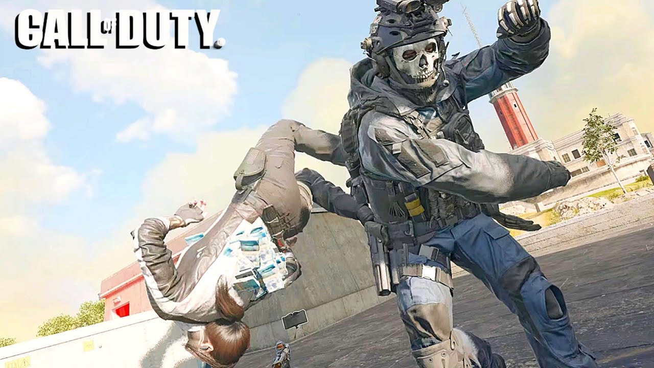 COD Ghost Nightwar Skin With Finishing Moves  - Call Of Duty Finishing Moves 