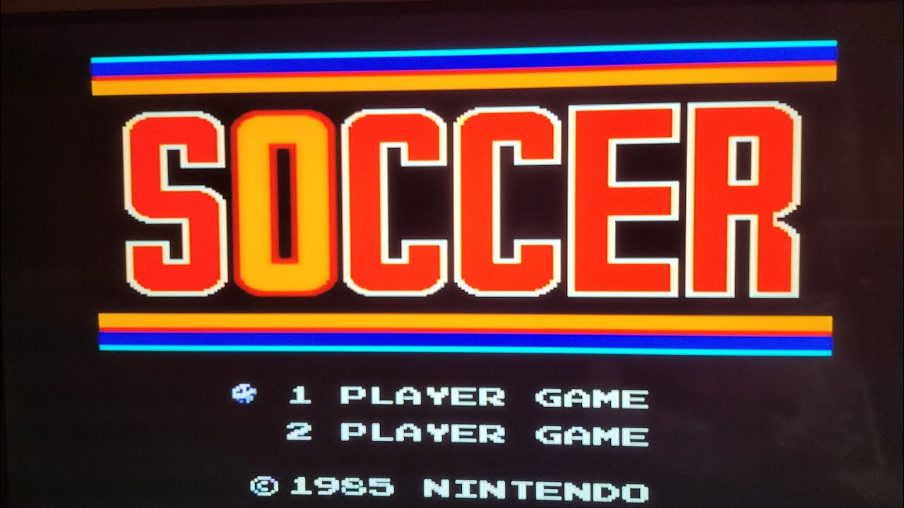 【ファミコンサッカー】お酒でも飲みながらサッカー動画観戦でもどうですか