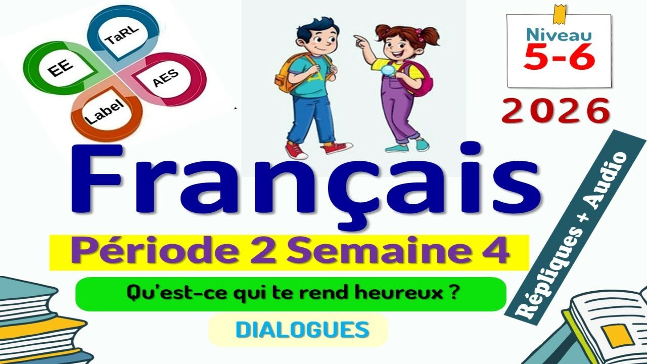 Enseignement explicite- 2026 Période 2 dialogue 4 - Répliques+Audio -  5ème et 6ème A.E.P
