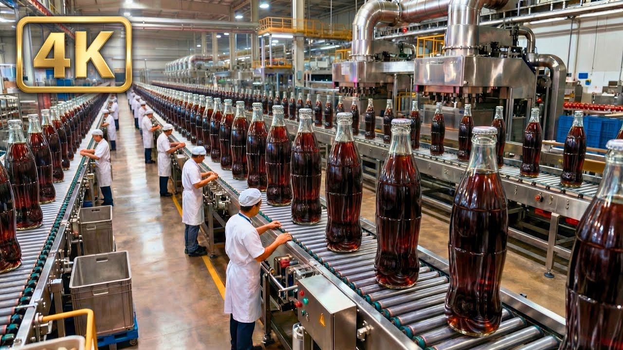 Inside the Modern Beverage Factory: The Incredible Automated Bottling Process You've Never Seen