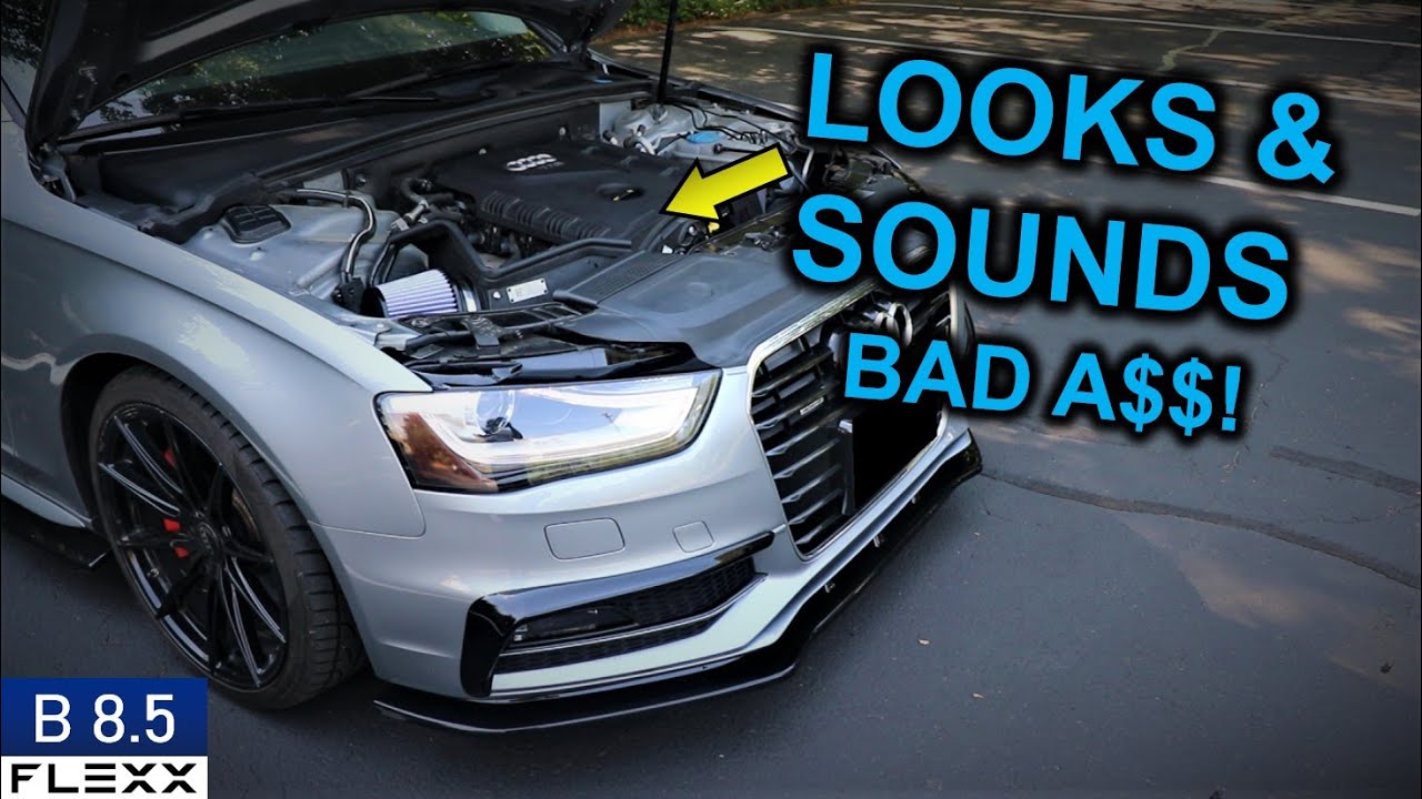 Единственный воздухозаборник, который должен быть на Audi A4 B8.5