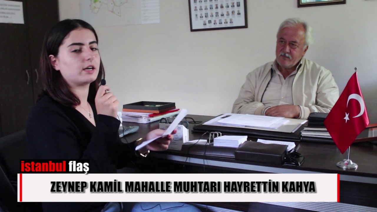 Zeynep Kamil Mahalle Muhtarı Hayrettin Kahya